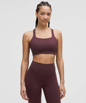 Lululemon Ultralu Square-Neck Workout Bra *Medium Support, D/DD Cup