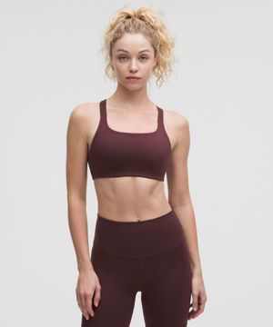 Lululemon Ultralu Square-Neck Workout Bra *Medium Support, B/C Cup