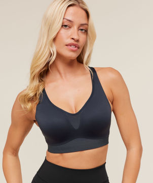 HIGH SUPPORT V-NECK SPORTS BRA