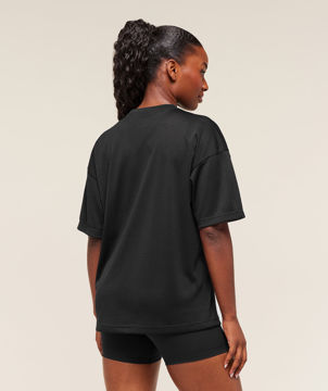 LIFTING MESH OVERSIZED TEE