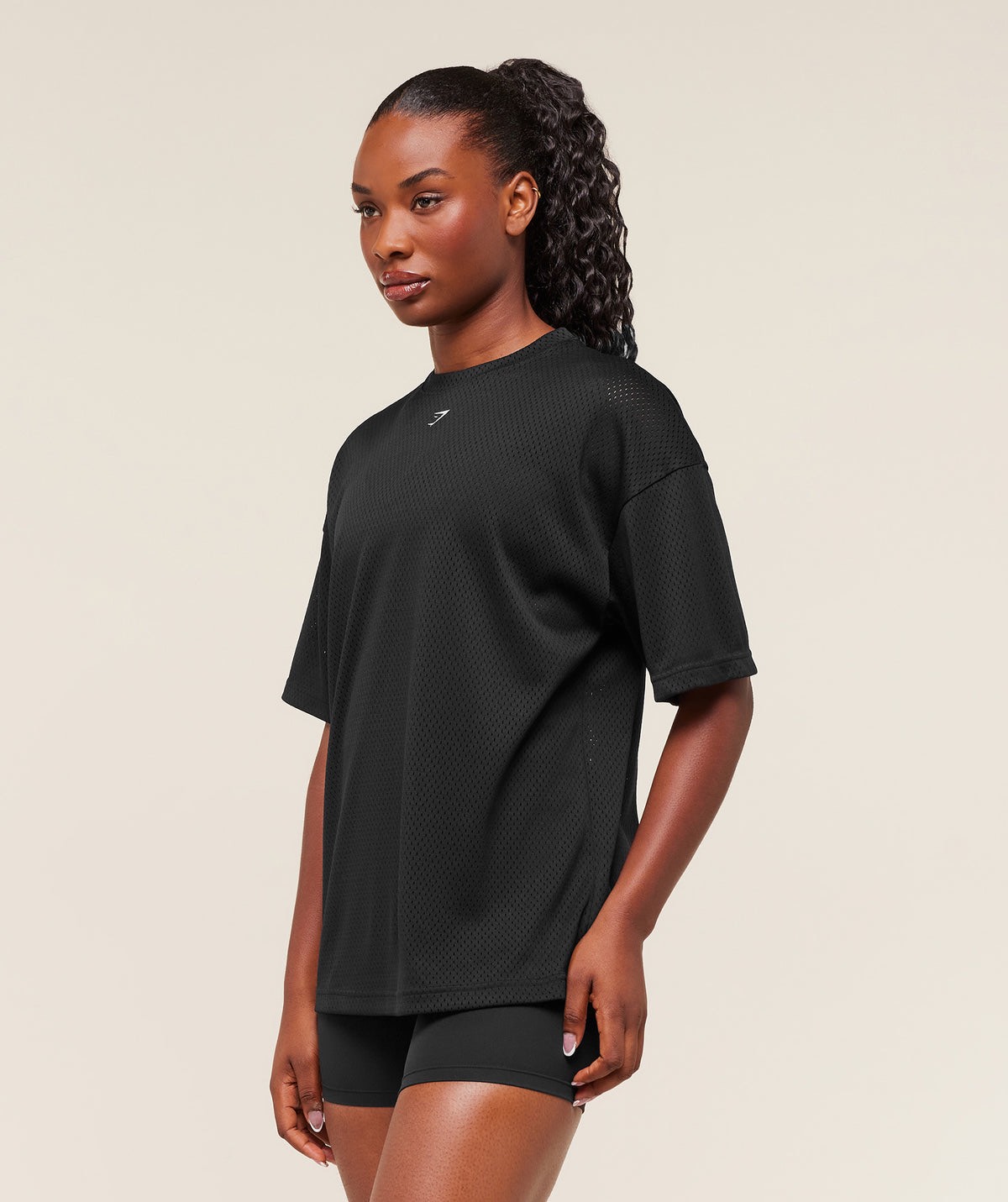 LIFTING MESH OVERSIZED TEE
