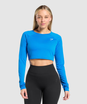 TRAINING LONG SLEEVE CROP TOP