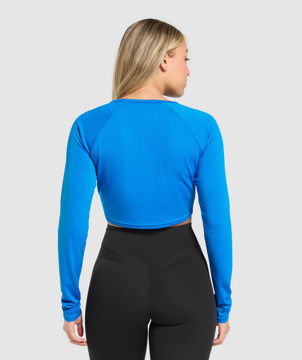 TRAINING LONG SLEEVE CROP TOP
