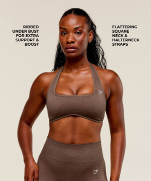 ADAPT FLECK X WHITNEY HALTERNECK SPORTS BRA