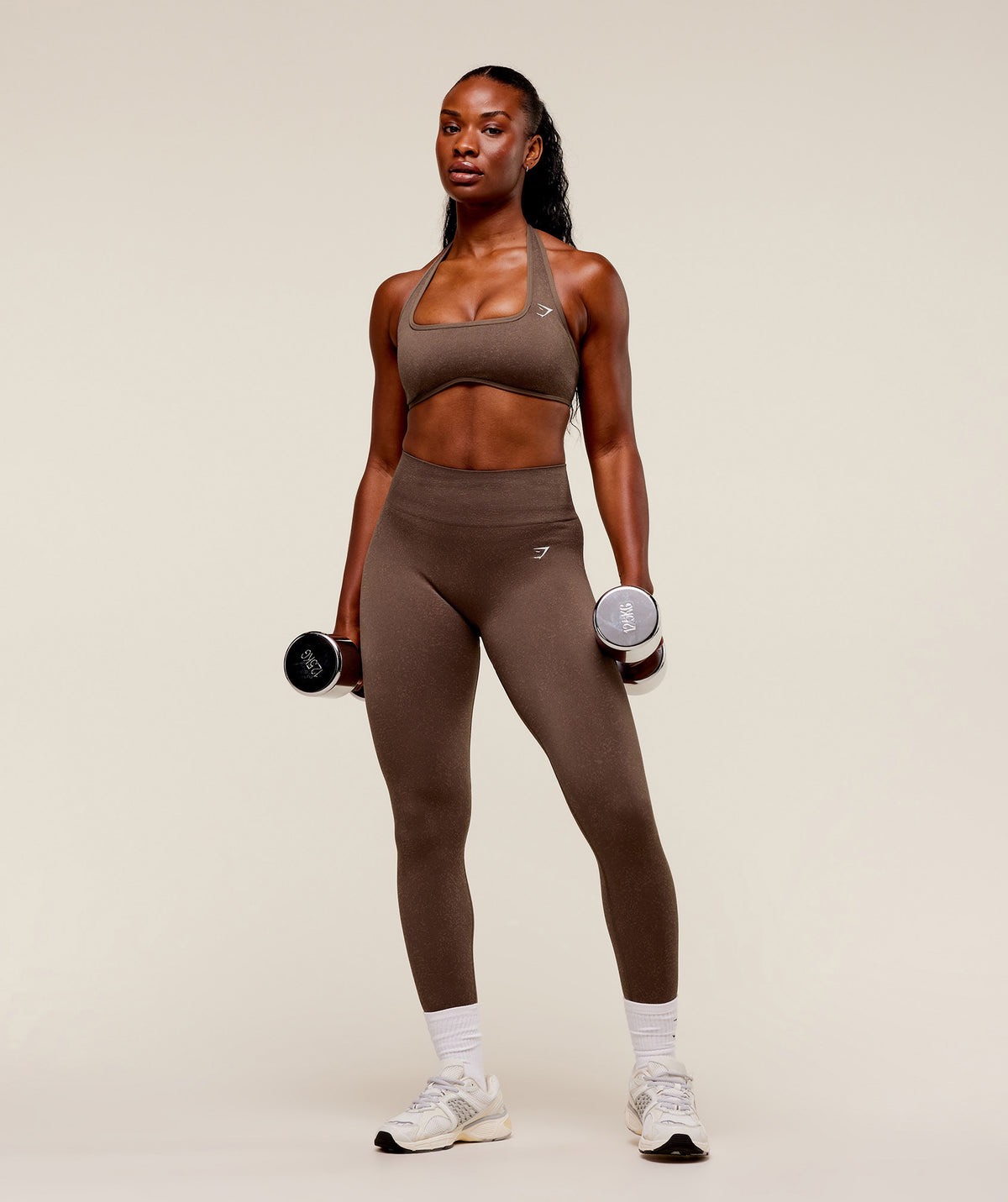ADAPT FLECK X WHITNEY HALTERNECK SPORTS BRA